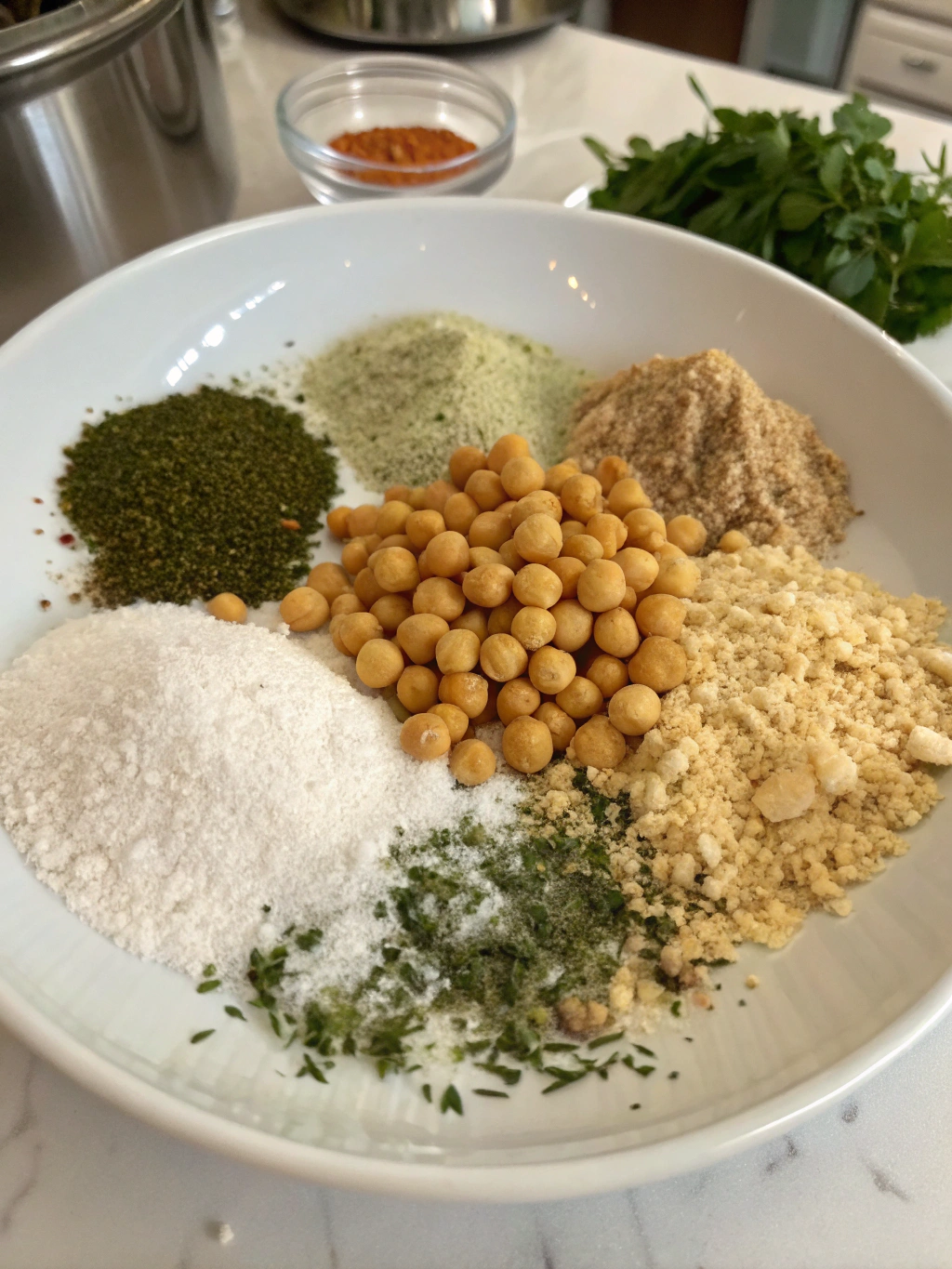 Crispy Vegan Chickpea Nuggets
