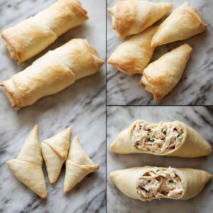 chicken stuffed crescent rolls